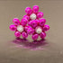 Pure Silver Enamel Flowers 9g (Pack of 3)